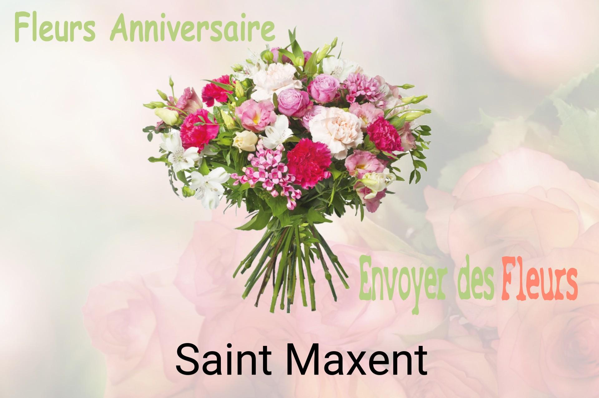Bouquet de fleurs d’anniversaire livré à Saint-Maxent